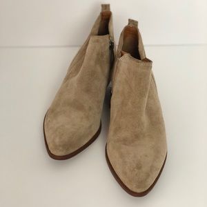 Franco Sarto Tan Pointy Fashionable Shoes